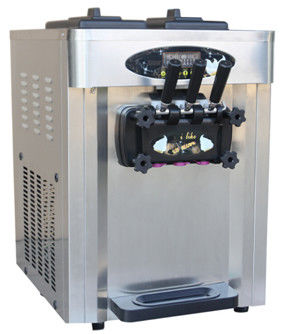 ซื้อ เครื่องทําไอศกรีมสามรส 1800w ร้านอาหาร เครื่องทําไอศกรีมอ่อน การผลิตออนไลน์