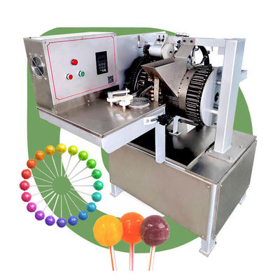 ซื้อ ลูกกลมแบนขนาดเล็ก Lollypop Die Form Production Line Hard Candy Lollipop Make Machine from Home การผลิตออนไลน์