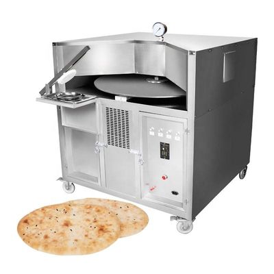 ซื้อ อัตโนมัติ ขนาดเล็ก Rotary Bake อารบิก Pita Tandoori เลบานอน Chapati Naan Tortilla Bakery Oven ขนมปังอารบิก การผลิตออนไลน์
