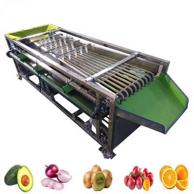 ซื้อ อัตโนมัติผลิตและผลไม้ขนาด Grader ผลไม้ผักแปรรูปเครื่องจักรกับฟังก์ชันซัก การผลิตออนไลน์