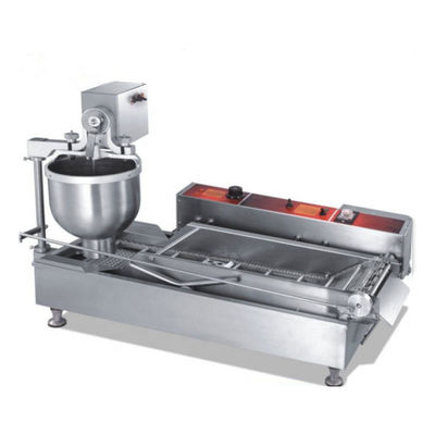เครื่องทําโดนัทอัตโนมัติอุตสาหกรรม 220V 300-1200pcs/h