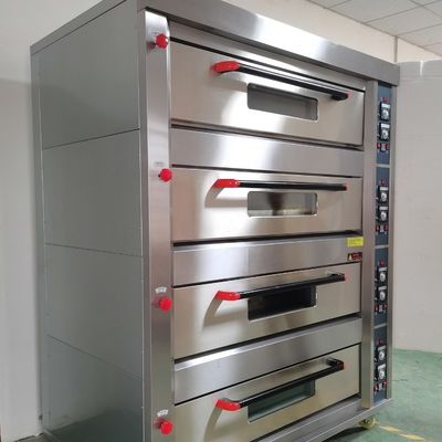 ระบบควบคุมอุณหภูมิ 50-300C เตาอบขนมพาณิชย์สําหรับการผลิตอาหารขนม